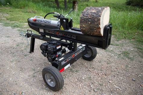The fluid reservoir The reservoir is where the oil-to-log splitter is held and transfers heat into the hydraulic cylinder from the oil filling plug to remove needed air. . Black diamond 25 ton log splitter